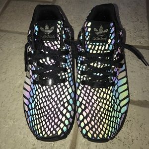 ADIDAS ZX FLUX XENO BLACK TRIPLE BACK REFLECTION😍